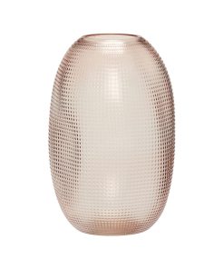 Vase transparent – Rose