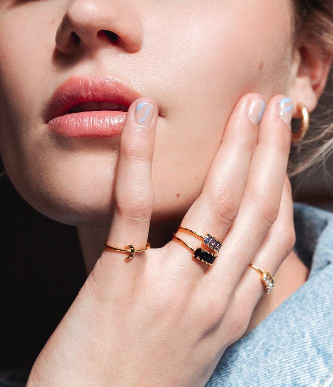 Bague – Lune noir – Image 4