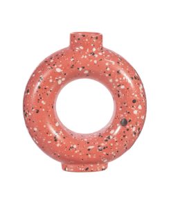 Vase rond – Terrazzo rose