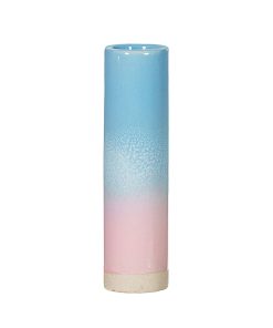 Vase mini pastel – Bleu & Rose