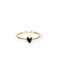 Bague Grant – Coeur noir
