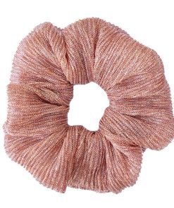 Chouchou – Plissé or ambre