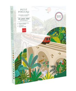 Kit peinture au numéro – Sri-Lanka Train