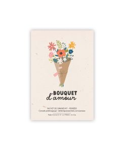 Sachet de graines – Bouquet d’amour