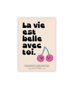 Sachet de graines – La vie est belle