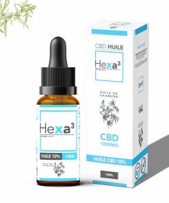 Huile de Chanvre au CBD 10% 10ml – HEXA3
