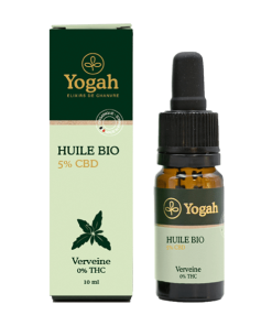Huile CBD Bio 05% Verveine 10mL – YOGAH