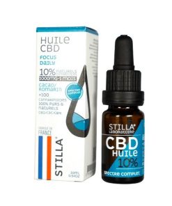 Huile CBD 10% Focus Daily 10mL – STILLA
