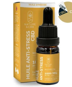 Huile CBD 20% Anti-Stress Symbiose 10mL – NATURE & CBD