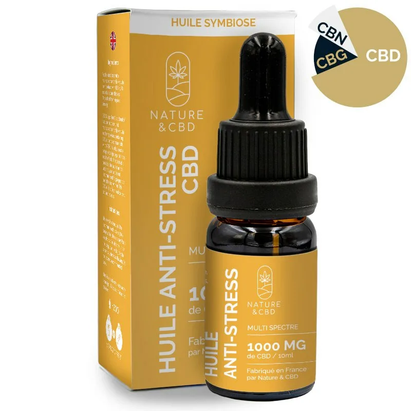 Huile CBD 20% Anti-Stress Symbiose 10mL – NATURE & CBD