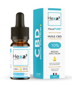 Huile CBD 10% Broad Spectrum Bio 10ml – HEXA3