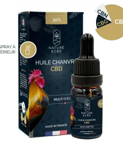 Huile CBD Chanvre 30% Full Spectrum 10mL – NATURE & CBD