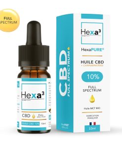 Huile CBD 10% Full Spectrum MCT Bio 10ml – HEXA3