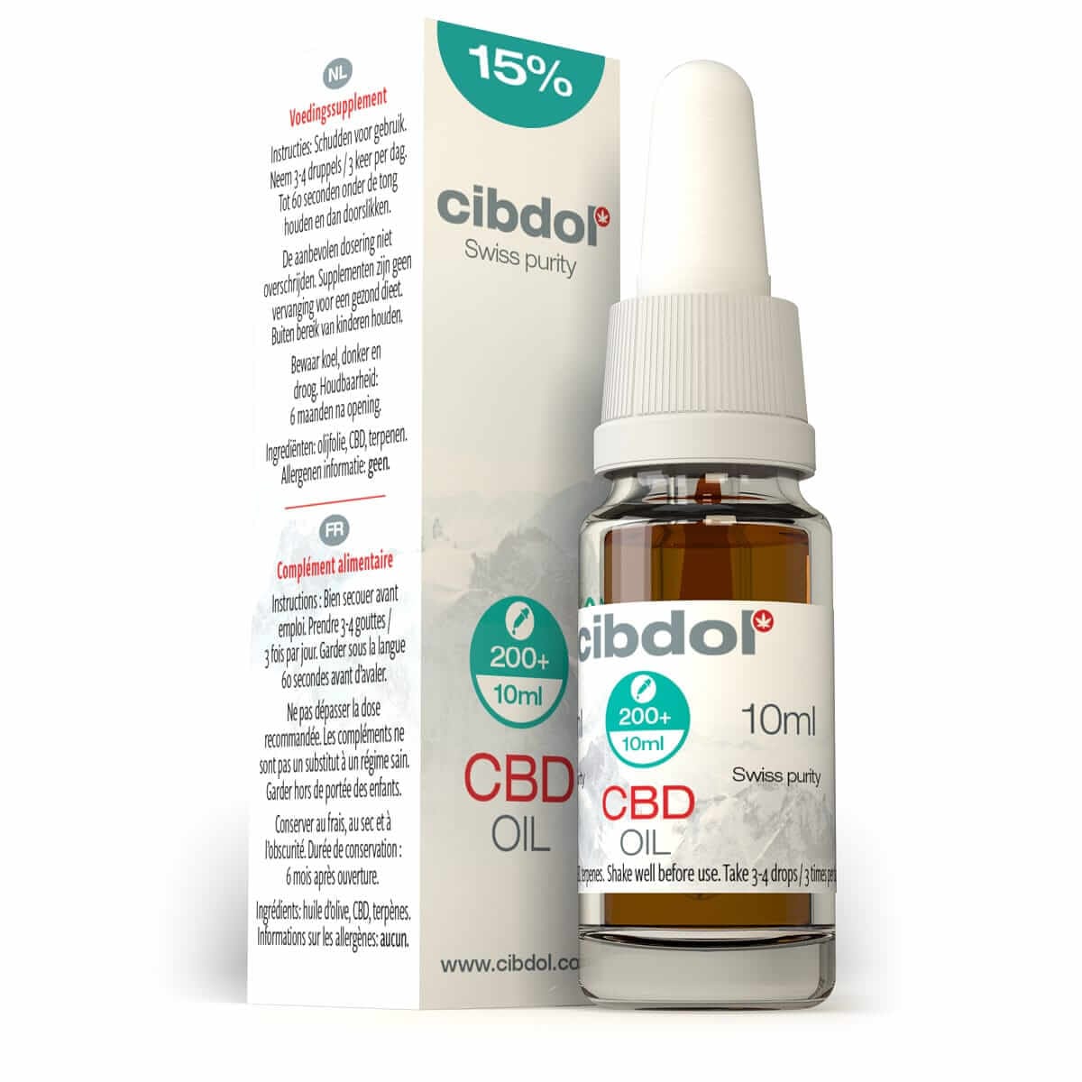 Huile au CBD 15% – CIBDOL