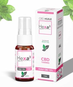Huile MCT CBD 15% Menthe 10ml Spray – HEXA3