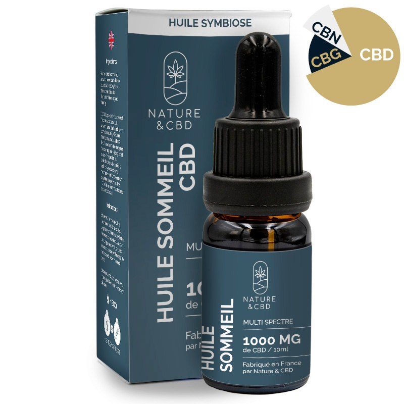 Huile CBD 10% Sommeil Symbiose 10mL – NATURE & CBD