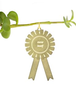 Déco pour plante – Médaille New Leaf