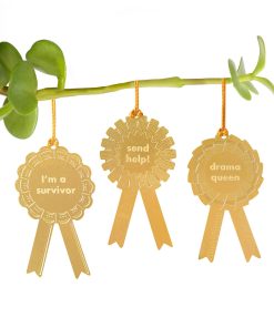 Déco pour plante – Médailles (3pcs)