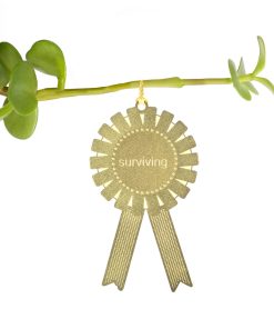 Déco pour plante – Médaille Surviving