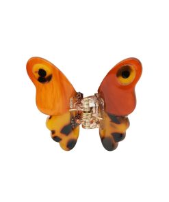 Pince à cheveux – Papillon mini brun