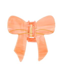 Pince à cheveux – Noeud rose