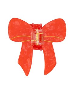 Pince à cheveux – Noeud rouge