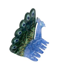 Pince à cheveux – Paon XL