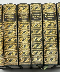 Lettres De Talleyrand a Napoléon; Mémoires Complets et Authentiques De Charles-Maurice De Talleyrand Prince De Benevent : Tome 1; Tome 2; Tome 3; Tome 4; Tome 5 Et un volume a part Lettres à Napoléon